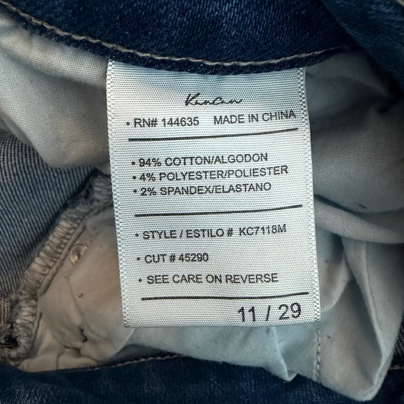 KanCan Layton High Rise Distressed Ankle Skinny Jeans | Medium Wash | Size 11/29 - Picture 8 of 11